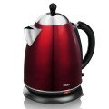 Bouilloire rouge inox